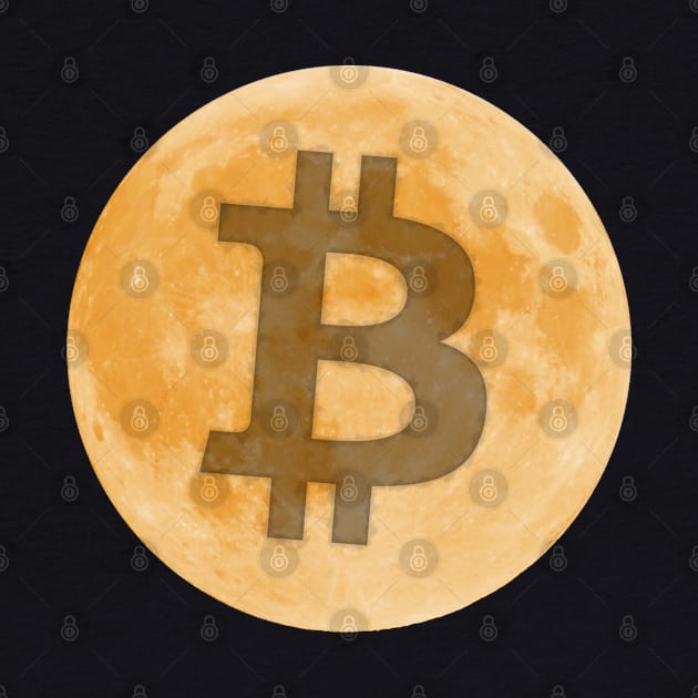 Bitcoin to the Moon by SolarCross